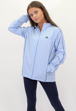 VINTAGE ADIDAS JACKET IN BLUE