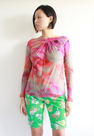 VINTAGE VERSACE JEANS COUTURE DYED TOP