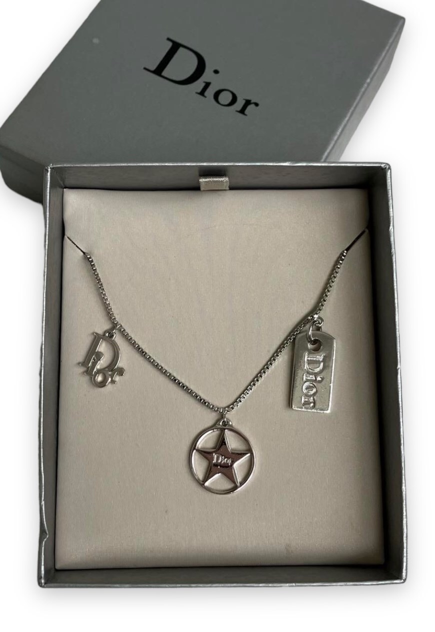 DIOR Spell-Out Necklace