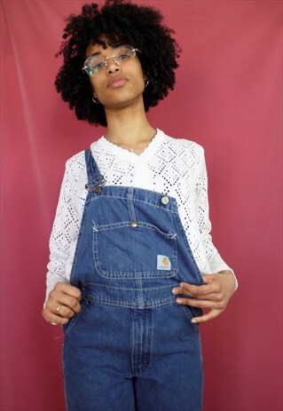 DENIM CARHARTT DUNGAREES