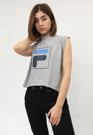 VINTAGE 90'S FILA CROPPED TOP