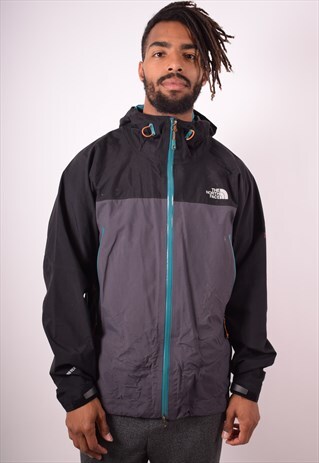 THE NORTH FACE MENS VINTAGE RAIN JACKET LARGE MULTI 90S