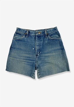 Vintage Wrangler Mid Blue Distressed Denim Shorts Various