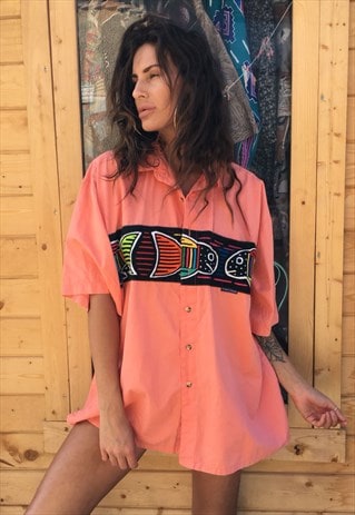 OVERSIZED RETRO 90S 80S VINTAGE UNISEX FESTIVAL SHIRT