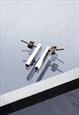 VERTICAL DROP - BAR EARRINGS