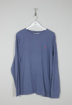 Vintage Polo by Ralph Lauren T-shirt in blue. Best fits XL