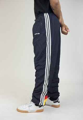 black shell tracksuit bottoms