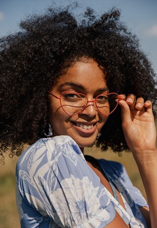 HEART SHAPE FASHION GLASSES