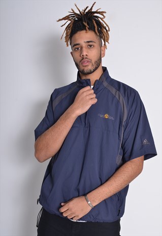 adidas short sleeve windbreaker
