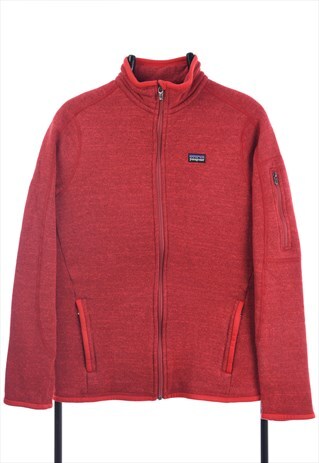 VINTAGE PATAGONIA FLEECE JACKET IN RED