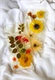 PRESSED FLOWER CLEAR CASE FOR THE IPHONE 6 AND 6S PLUS