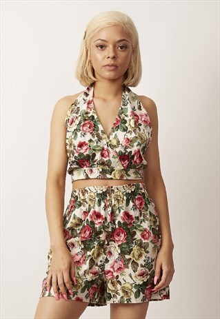 VINTAGE FLORAL CO-ORD SET