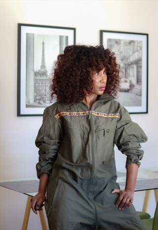 Upcycled pilot's uniform