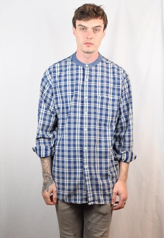 BLUE CHECK SHIRT