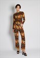 JEAN PAUL GAULTIER 1997 PRINTED EYE OF HORUS TOP