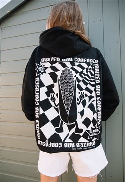 Maized and Confused Womens Graphic festival Hoodie 