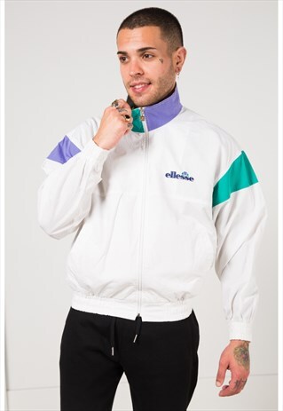 VINTAGE 80S ELLESSE WINDBREAKER S1094