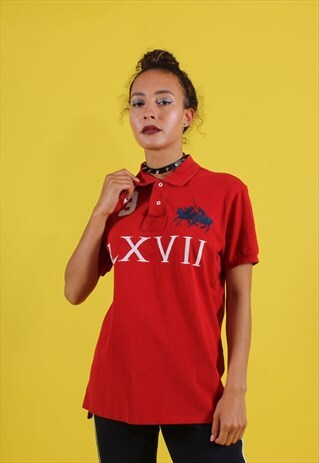RALPH LAUREN POLO RED TEE