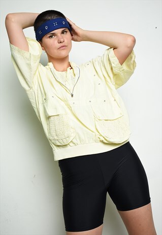 80'S RETRO ATHLEISURE SPORTS OVERSIZED T-SHIRT TOP TEE