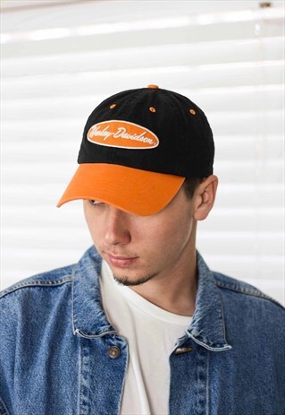 VINTAGE HARLEY DAVIDSON BASEBALL CAP HAT 90S X 3