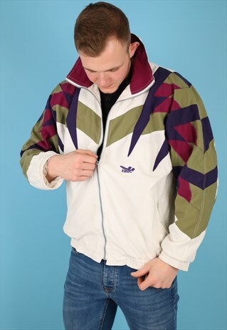 VINTAGE SHELL JACKET IN MULTI NJ575