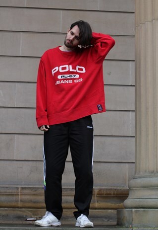 VINTAGE 90S RALPH LAUREN POLO JEANS CO SWEATSHIRT