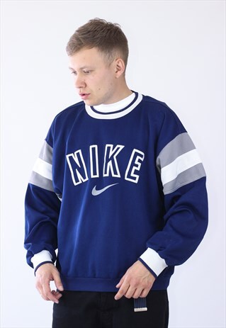 VINTAGE MENS NIKE BIG LOGO SWEATSHIRT