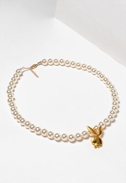 playboy X pearls necklace