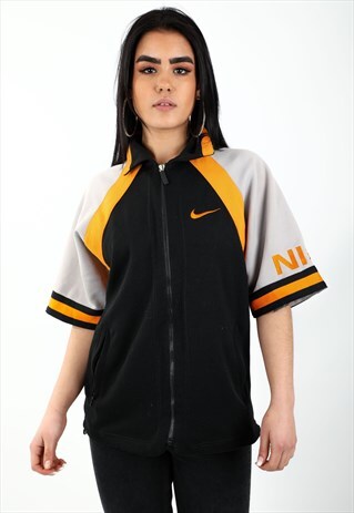 VINTAGE NIKE SHORT SLEEVED TRACK JACKET NJ180