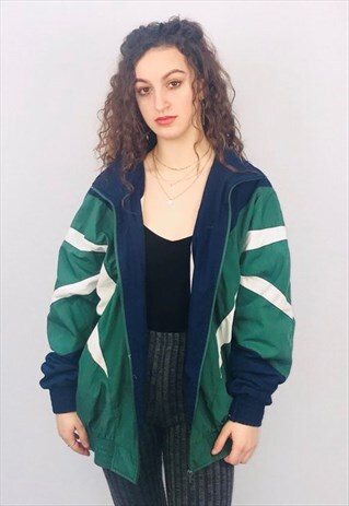 VINTAGE OVERSIZED SHELL JACKET