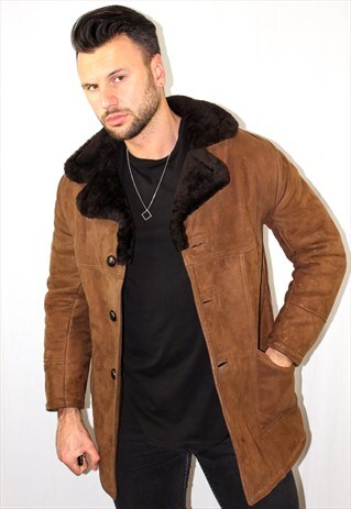 VINTAGE SHEEPSKIN COAT