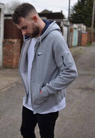 VINTAGE 90'S NIKE OVERSIZED HOODIE JACKET