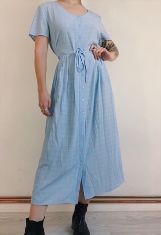 light blue babydoll dress