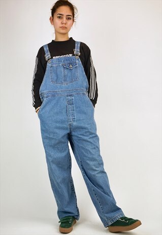 VINTAGE 90'S DENIM DUNGAREES