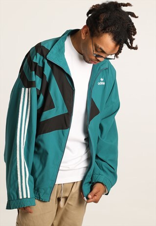 VINTAGE ADIDAS EMBROIDERED FESTIVAL JACKET