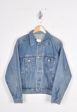 Vintage 90s Denim Jacket Blue Medium