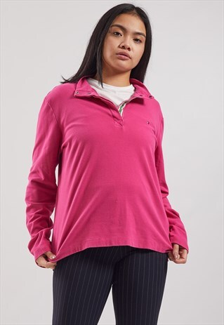 VINTAGE TOMMY HILFIGER 1/4 ZIP SWEATSHIRT