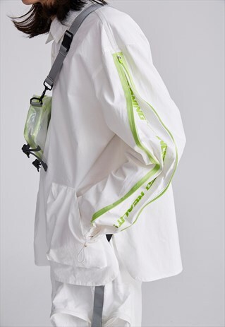 DOUBLE ZIPPER JACKET STYLE SHIRT
