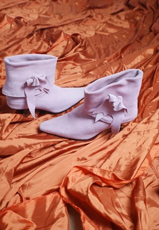 SUEDE PINK VINTAGE SHOES
