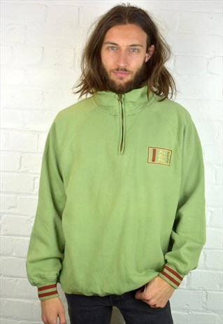 VINTAGE 90'S 1/4 ZIP SWEATSHIRT