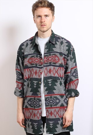 VINTAGE AZTEC NAVAJO SHIRT