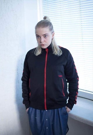 VINTAGE 90'S BLACK HUMMEL JACKET