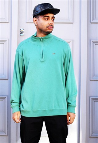 VINTAGE UNISEX LACOSTE ZIP SWEATSHIRT