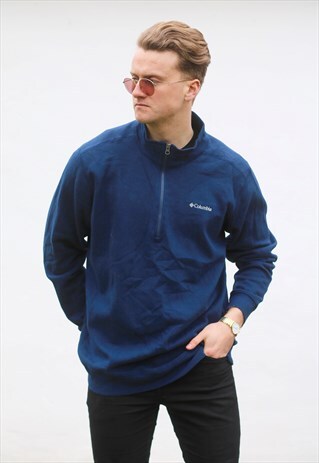 COLUMBIA SPORTSWEAR CO 1/4 ZIP USA SWEATSHIRT