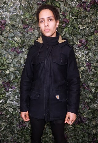 CARHARTT FLEECE LINED PARKA COAT