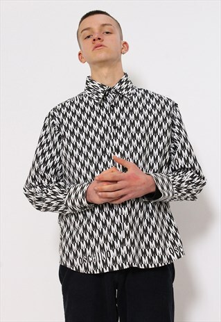 RARE VINTAGE MOSCHINO ALL OVER PRINT SHIRT