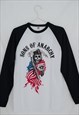 DEADSTOCK SONS OF ANARCHY SKULL LOGO TOP WITH LONG SLEEVE XS