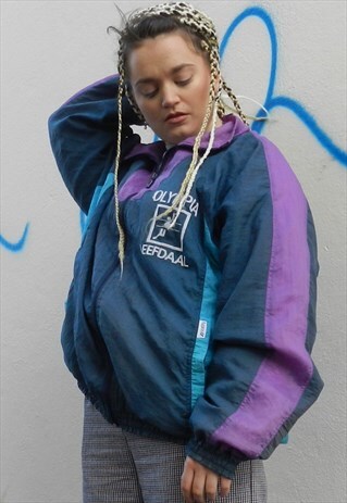 VINTAGE 90'S WAVY WINDBREAKER