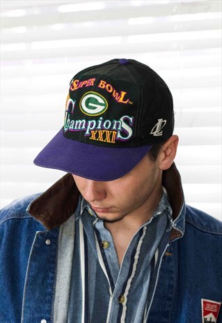 VINTAGE NFL AMERICAN FOOTBALL BASEBALL CAP HAT 90S X 3