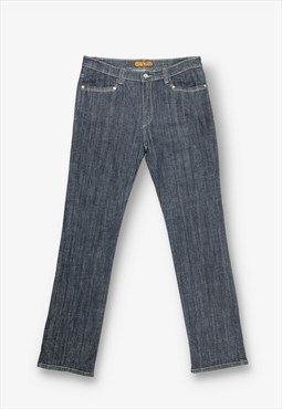 Vintage straight leg jeans dark blue w34 l34 BV19573
